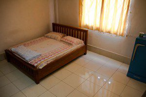 My room 500 bath with air-con.