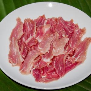 Pork slice 