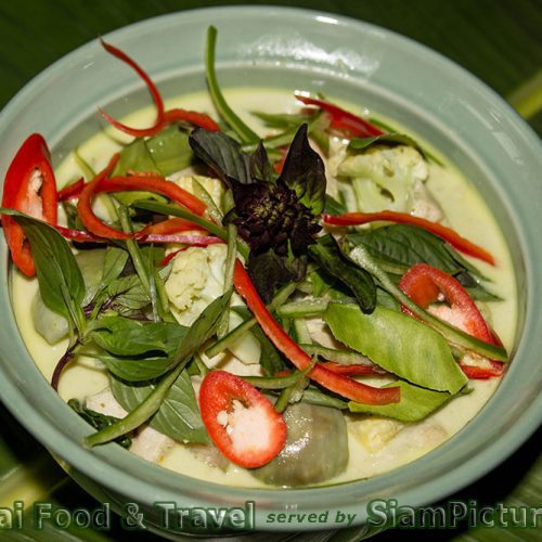 Thai Green Curry or Kaeng Khiao wan